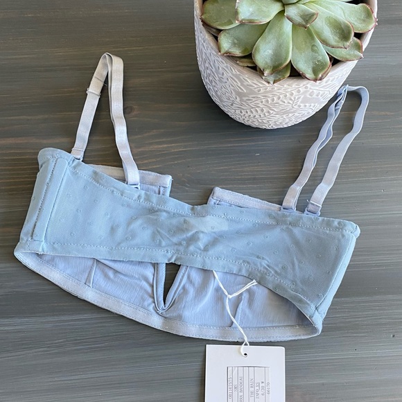 Free People Sierra Bandeau Wireless Bra NWT XS - Picture 10 of 11
